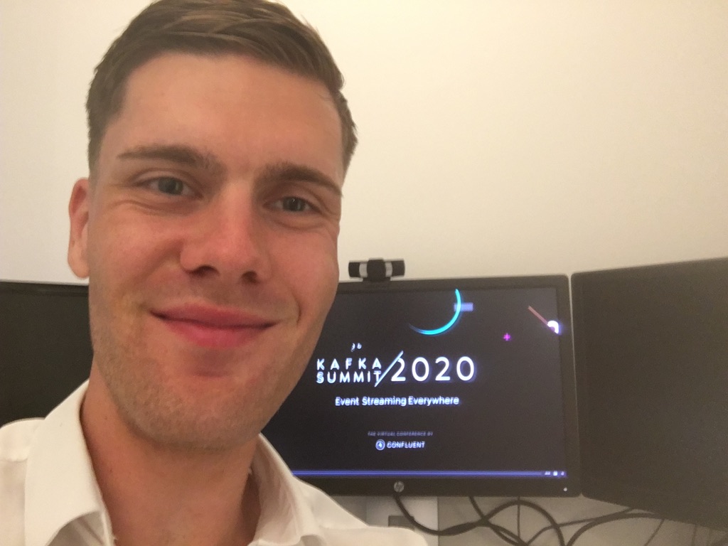 Jeg deltog i Kafka Summit 2020, en virtuel konference af Confluent. Det var en virtuel konference over to dage med masser af gode talere.
